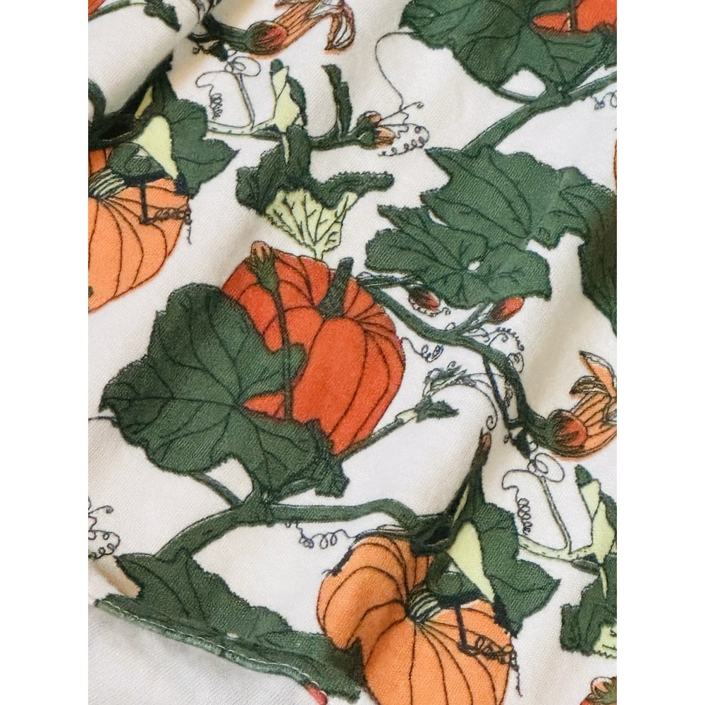 NWT Kate Quinn Women's Flutter Sleeve Smocked Midi Dress Pumpkin‎ Heirloom Large - Picture 5 of 7